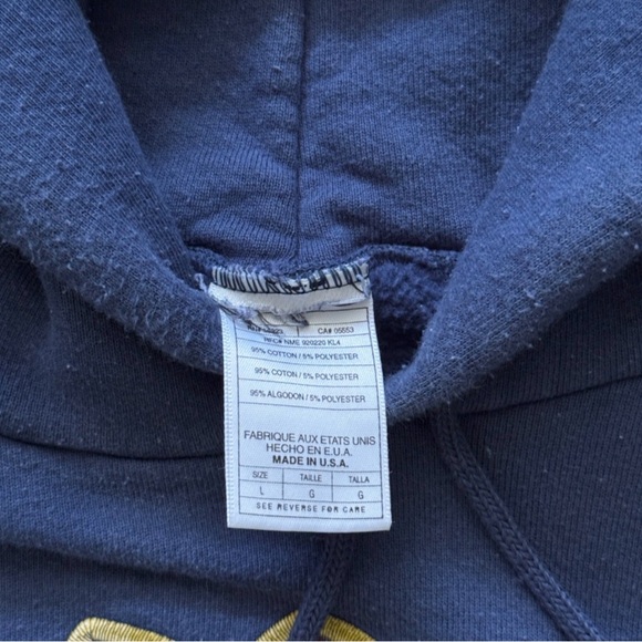 Blue New York Graphic Hoodie - Picture 4 of 4